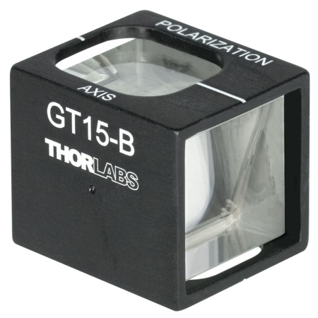 GT15-B - Призма Глана-Тейлора, апертура: 15 мм, покрытие: 650 - 1050 нм, Thorlabs GT15-B - Призма Глана-Тейлора, апертура: 15 мм, покрытие: 650 - 1050 нм, Thorlabs