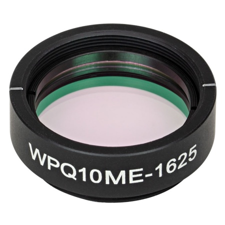 WPQ10ME-1625 - Четвертьволновая пластинка нулевого порядка из ЖК полимера в оправе, Ø1", рабочая длина волны: 1625 нм, резьба: SM1, Thorlabs WPQ10ME-1625 - Четвертьволновая пластинка нулевого порядка из ЖК полимера в оправе, Ø1", рабочая длина волны: 1625 нм, резьба: SM1, Thorlabs