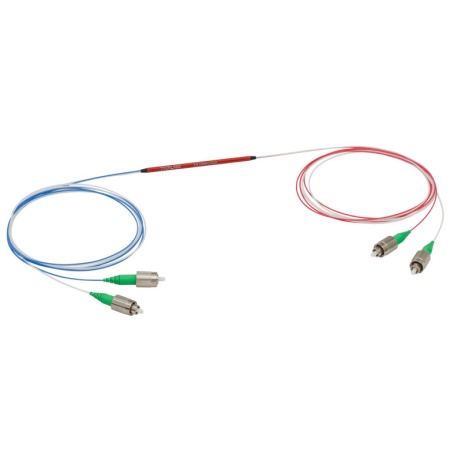 TN1064R2A2A - Узкополосный оптический разветвитель, 2x2, рабочий диапазон: 1064 ± 15 нм, числовая апертура: 0.14, разделение сигнала: 90:10, разъем: FC/APC, Thorlabs TN1064R2A2A - Узкополосный оптический разветвитель, 2x2, рабочий диапазон: 1064 ± 15 нм, числовая апертура: 0.14, разделение сигнала: 90:10, разъем: FC/APC, Thorlabs