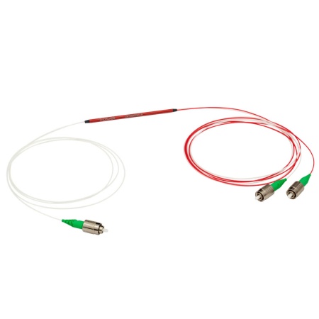 TN1064R5A1A - Узкополосный оптический разветвитель, 1x2, рабочий диапазон: 1064 ± 15 нм, разделение сигнала: 50:50, числовая апертура: 0.14, разъем: FC/APC, Thorlabs TN1064R5A1A - Узкополосный оптический разветвитель, 1x2, рабочий диапазон: 1064 ± 15 нм, разделение сигнала: 50:50, числовая апертура: 0.14, разъем: FC/APC, Thorlabs