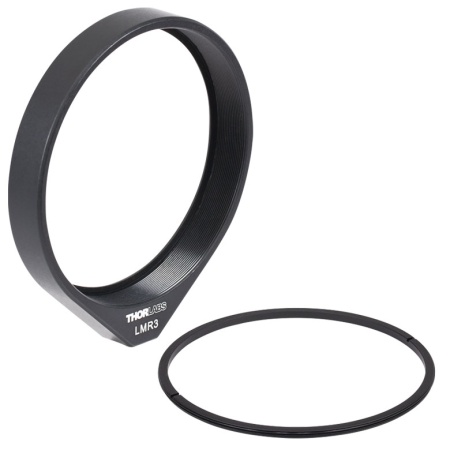LMR3 - Держатель для линз Ø3" со стопорным кольцом, крепление: 8-32, Thorlabs LMR3 - Держатель для линз Ø3" со стопорным кольцом, крепление: 8-32, Thorlabs