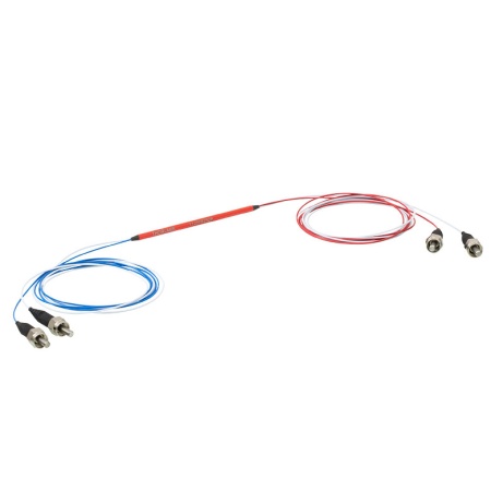 TT200R2S2B - 2x2 волоконно-оптический многомодовый ответвитель, низкая концентрация OH, деление сигнала: 90:10, сердцевина: Ø200 мкм, числовая апертура 0.39 NA, SMA905 соединение, Thorlabs TT200R2S2B - 2x2 волоконно-оптический многомодовый ответвитель, низкая концентрация OH, деление сигнала: 90:10, сердцевина: Ø200 мкм, числовая апертура 0.39 NA, SMA905 соединение, Thorlabs