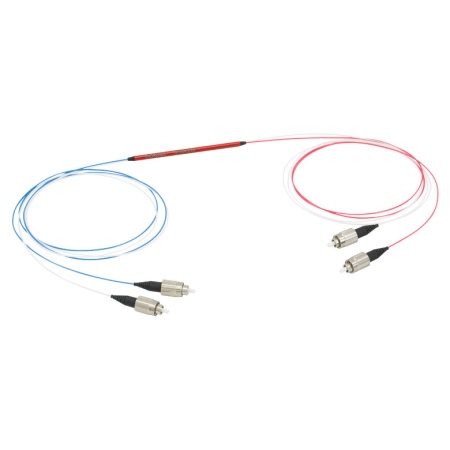 TM105R3F2B - Оптоволоконный разветвитель 2x2, многомодовые волокна, сердцевина: Ø105 мкм, низкое содержание OH, 0.22 NA, разделение сигнала: 75:25, FC/PC разъемы, Thorlabs TM105R3F2B - Оптоволоконный разветвитель 2x2, многомодовые волокна, сердцевина: Ø105 мкм, низкое содержание OH, 0.22 NA, разделение сигнала: 75:25, FC/PC разъемы, Thorlabs