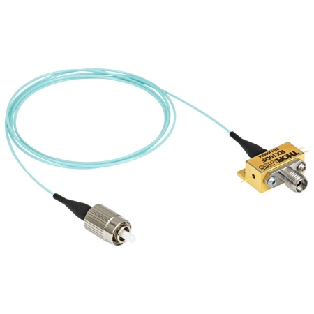 RX10DF - Фотоприемник в корпусе, сопряженном с MM оптоволокном, рабочий диапазон: 700 - 870 нм, ширина полосы: 40 кГц - 10 ГГц, FC/PC разъем, Thorlabs RX10DF - Фотоприемник в корпусе, сопряженном с MM оптоволокном, рабочий диапазон: 700 - 870 нм, ширина полосы: 40 кГц - 10 ГГц, FC/PC разъем, Thorlabs