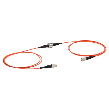 RJPF2 - Соединительные кабели с вращающимся сочленением, разъемы: FC/PC и FC/PC, диаметр сердцевины: Ø200 мкм, числовая апертура: 0.39 NA, длина: 2 м, Thorlabs