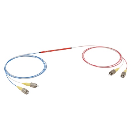 TN1310R3F2 - Узкополосный оптический разветвитель, 2x2, рабочий диапазон: 1310 ± 15 нм, разделение сигнала: 75:25, разъем: FC/PC, Thorlabs TN1310R3F2 - Узкополосный оптический разветвитель, 2x2, рабочий диапазон: 1310 ± 15 нм, разделение сигнала: 75:25, разъем: FC/PC, Thorlabs