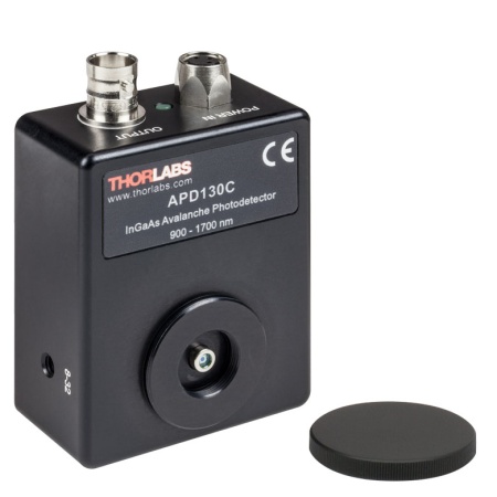 APD130C - Детектор на лавинном фотодиоде (InGaAs), температурная компенсация, источник питания, рабочий диапазон: 900 - 1700 нм, крепления 8-32, Thorlabs APD130C - Детектор на лавинном фотодиоде (InGaAs), температурная компенсация, источник питания, рабочий диапазон: 900 - 1700 нм, крепления 8-32, Thorlabs