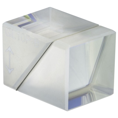 GL10P-B - Поляризационная призма Глана для лазерного излучения высокой мощности, апертура: Ø10 мм, просветляющее покрытие: 650 - 1050 нм,  Thorlabs