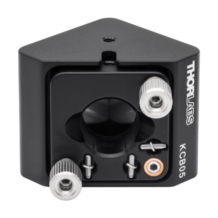 KCB05 - Кинематический держатель для установки зеркал под углом 45° к оптической оси, совместим с каркасными системами (16 мм), SM05, отверстия для крепления: 4-40 и 8-32, Thorlabs KCB05 - Кинематический держатель для установки зеркал под углом 45° к оптической оси, совместим с каркасными системами (16 мм), SM05, отверстия для крепления: 4-40 и 8-32, Thorlabs