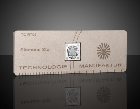 Тест-объекты в форме предметного стекла