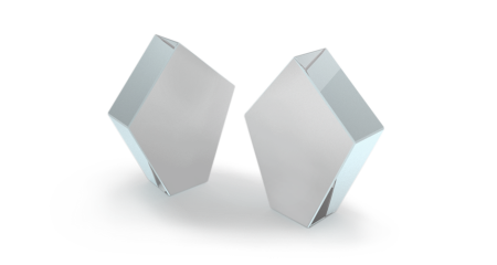 Пентапризма, материал: BK7, размеры грани: 10x10 мм, Optogama