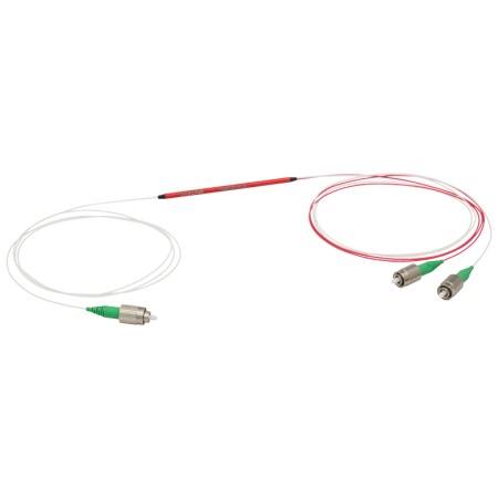 TW2000R1A1A - Широкополосный оптический разветвитель, 1x2, рабочий диапазон: 2000 ± 200 нм, разделение сигнала: 99:1, тип волокна: SM2000, разъем: FC/APC, Thorlabs TW2000R1A1A - Широкополосный оптический разветвитель, 1x2, рабочий диапазон: 2000 ± 200 нм, разделение сигнала: 99:1, тип волокна: SM2000, разъем: FC/APC, Thorlabs