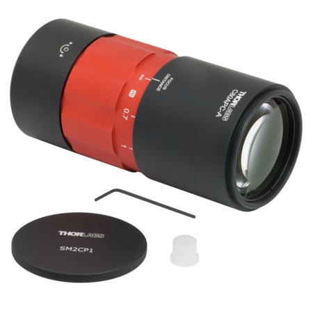 C80APC-A - Оптоволоконный коллиматор для пучков большого диаметра, фокусное расстояние: 80 мм, разъем: FC/APC, просветляющее покрытие: 400 - 650 нм, Thorlabs C80APC-A - Оптоволоконный коллиматор для пучков большого диаметра, фокусное расстояние: 80 мм, разъем: FC/APC, просветляющее покрытие: 400 - 650 нм, Thorlabs