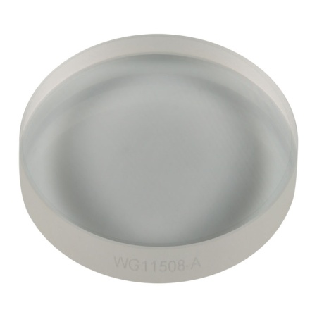 WG11508-A - Плоскопараллельная пластина, Ø1.5", материал: N-BK7, просветляющее покрытие для 350-700 нм, толщина: 8 мм, Thorlabs WG11508-A - Плоскопараллельная пластина, Ø1.5", материал: N-BK7, просветляющее покрытие для 350-700 нм, толщина: 8 мм, Thorlabs