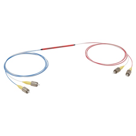 TW1650R5F2 - Широкополосный оптический разветвитель, 2x2, рабочий диапазон: 1650 ± 100 нм, разделение сигнала: 50:50, разъем: FC/PC, Thorlabs TW1650R5F2 - Широкополосный оптический разветвитель, 2x2, рабочий диапазон: 1650 ± 100 нм, разделение сигнала: 50:50, разъем: FC/PC, Thorlabs