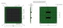 C60035 квадратный массив SiPM 8×8