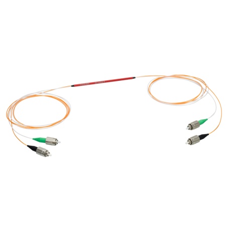 DC1060LEFA - 2x2 разветвитель с двойной оболочкой, рабочая длина волны: 1060 нм, с разъемами, Thorlabs DC1060LEFA - 2x2 разветвитель с двойной оболочкой, рабочая длина волны: 1060 нм, с разъемами, Thorlabs