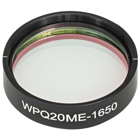 WPQ20ME-1650 - Четвертьволновая пластинка нулевого порядка из ЖК полимера в оправе, Ø2", рабочая длина волны: 1650 нм, резьба: SM2, Thorlabs