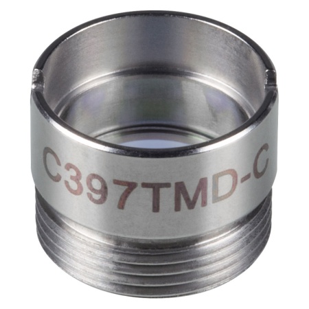 C397TMD-C - Асферическая линза в оправе, f = 11.00 мм, NA = 0.3, просветляющее покрытие: 1050-1700 нм, Thorlabs C397TMD-C - Асферическая линза в оправе, f = 11.00 мм, NA = 0.3, просветляющее покрытие: 1050-1700 нм, Thorlabs