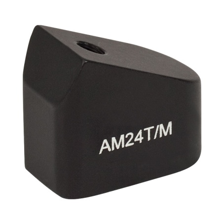 AM24T/M - Блок для крепления элементов на стержнях под углом 24°, крепление элементов: M4, крепление на стержнях: M4, Thorlabs AM24T/M - Блок для крепления элементов на стержнях под углом 24°, крепление элементов: M4, крепление на стержнях: M4, Thorlabs