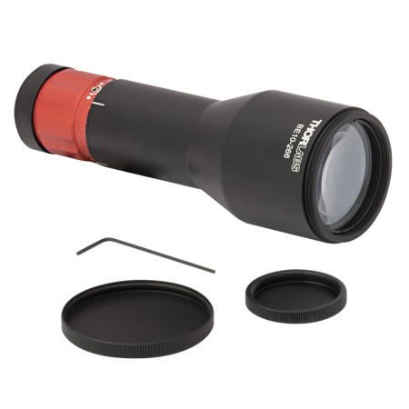 BE10-266 - Расширитель пучка для работы с мощным лазерным излучением, увеличение: 10X, оптические элементы: UVFS, просветляющее покрытие: 266 нм, Thorlabs BE10-266 - Расширитель пучка для работы с мощным лазерным излучением, увеличение: 10X, оптические элементы: UVFS, просветляющее покрытие: 266 нм, Thorlabs