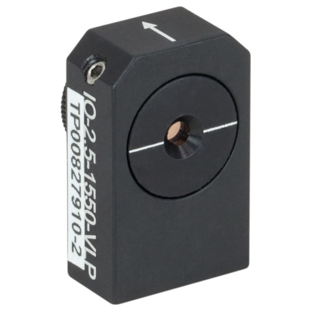 IO-2.5-1550-VLP - Оптический изолятор, макc. диаметр пучка: Ø2.3 мм, центральная длина волны: 1550 нм, макс. мощность излучения: 0.4 Вт (сумма прямого и обратного направлений), Thorlabs IO-2.5-1550-VLP - Оптический изолятор, макc. диаметр пучка: Ø2.3 мм, центральная длина волны: 1550 нм, макс. мощность излучения: 0.4 Вт (сумма прямого и обратного направлений), Thorlabs