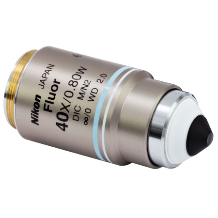 N40XW-PF - Планахроматический флюоритовый объектив Nikon CFI, 40X, числовая апертура: 0.80 NA, рабочее расстояние: 2.0 мм, Thorlabs N40XW-PF - Планахроматический флюоритовый объектив Nikon CFI, 40X, числовая апертура: 0.80 NA, рабочее расстояние: 2.0 мм, Thorlabs