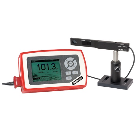 PM130D - Измеритель мощности и энергии: цифровая панель управления с тонким кремниевым детектором, рабочий диапазон: 400-1100 нм, регистрируемая мощность излучения: 500 пВт - 500 мВт, Thorlabs PM130D - Измеритель мощности и энергии: цифровая панель управления с тонким кремниевым детектором, рабочий диапазон: 400-1100 нм, регистрируемая мощность излучения: 500 пВт - 500 мВт, Thorlabs