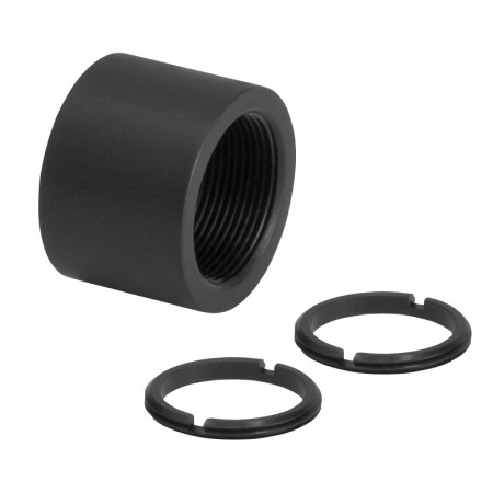 SM05M05 - Тубус для крепления линз SM05, без внешней резьбы, длина: 1/2", в комплект поставки входят два стопорных кольца, Thorlabs SM05M05 - Тубус для крепления линз SM05, без внешней резьбы, длина: 1/2", в комплект поставки входят два стопорных кольца, Thorlabs