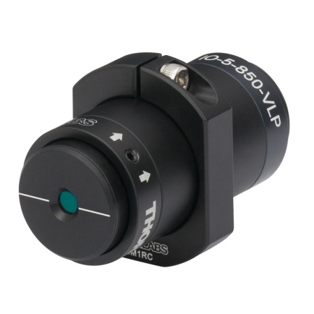 IO-5-850-VLP - Оптический изолятор, центральная длина волны: 850 нм, макс. диаметр пучка: Ø4.7 мм, макс. мощность излучения: 1.7 Вт (сумма прямого и обратного направлений), Thorlabs