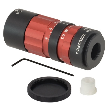 ZC618APC-A - Коллиматор с регулируемым фокусным расстоянием, f= 6 - 18 мм, числовая апертура: 0.25, разъем: FC/APC, просветляющее покрытие: 400 - 650 нм, Thorlabs