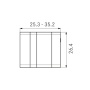 Snapshot гиперспектральная камера MX022HG-IM-SM4X4-RN2-FL, 600–860 нм, 2,2 Мп, 338 кадр/с