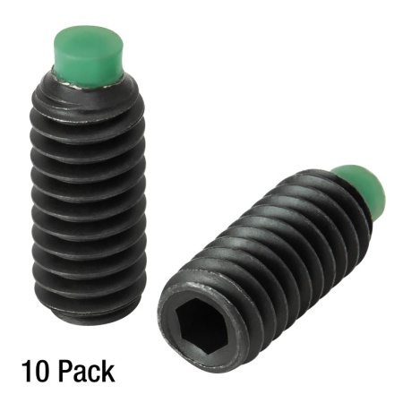 SS8N038 - Винты из легированной стали с нейлоновыми вставками, резьба: 8-32, длина: 3/8", 10 шт., Thorlabs