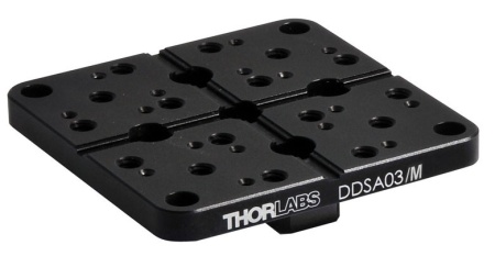 DDSA03/M - Пластина для регулировки высоты транслятора DDS220, высота с платиной: 62.5 мм, метрическая резьба, Thorlabs