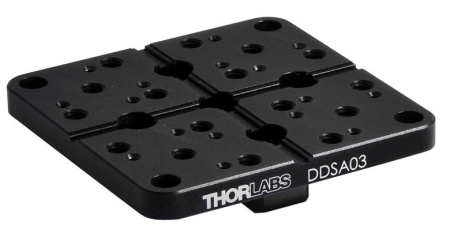 DDSA03 - Пластина для регулировки высоты транслятора DDS220, высота с платиной: 62.5 мм, дюймовая резьба, Thorlabs