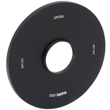 SM3A1 - Переходник с внешней резьбой SM1 и внутренней резьбой SM3, Thorlabs SM3A1 - Переходник с внешней резьбой SM1 и внутренней резьбой SM3, Thorlabs