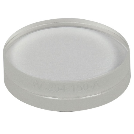 AC254-150-A - Ахроматический дублет, фокусное расстояние: 150 мм, Ø1", просветляющее покрытие: 400 - 700 нм, Thorlabs