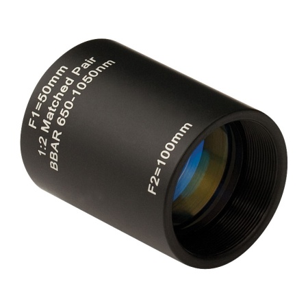 MAP1050100-B - Пары ахроматических дублетов, усиление: 1:1.2, f1=50 мм, f2=100 мм, просветляющее покрытие: 650-1050 нм, Thorlabs