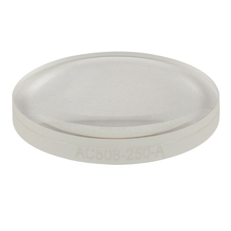 AC508-250-A - Ахроматический дублет, фокусное расстояние: 250 мм, Ø2", просветляющее покрытие: 400 - 700 нм, Thorlabs