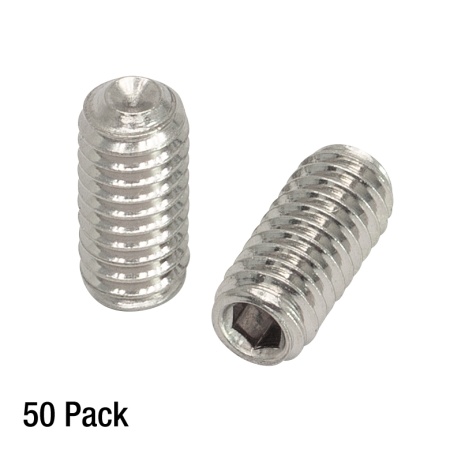 SS8S038 - Установочный винт из нержавеющей стали, резьба: 8-32, длина: 3/8", 50 шт., Thorlabs