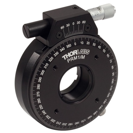 PRM1/M - Держатель для оптики Ø1" (25.4 мм) с возможностью вращения закрепляемых элементов, высокоточное позиционирование, метрическая резьба, Thorlabs PRM1/M - Держатель для оптики Ø1" (25.4 мм) с возможностью вращения закрепляемых элементов, высокоточное позиционирование, метрическая резьба, Thorlabs