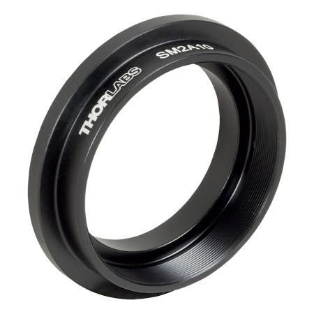 SM2A10 - Адаптер для крепления систем освещения к микроскопам Zeiss Axioskop, внутренняя резьба SM2, Thorlabs SM2A10 - Адаптер для крепления систем освещения к микроскопам Zeiss Axioskop, внутренняя резьба SM2, Thorlabs